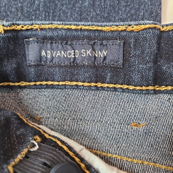 Lucky Brand Advanced Skinny Denim Jeans Girl's Size 12 - Picture 4 of 12